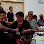 Teaching laughing together at the PATHWAYS summer retreat 2017