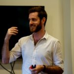 Facilitator Michael Schnall, speaking at 2017 Summer retreat - PATHWAYS Institute for Negotiation Education